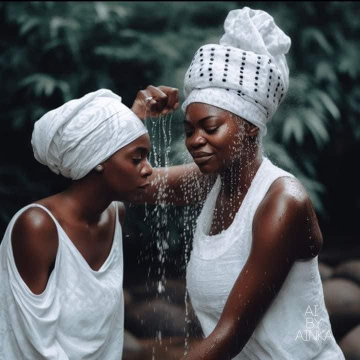 Water CLEANSES. Water HEALS. Water brings POSITIVITY. Water is COOL. Water is CALM. Water is LIFE. Water is POWERFUL. Water is SPIRITUAL. Water is PEACEFUL. Water is enough for MEDICINE. Every rituals starts and ends with a bath. Water CLEANSES. WATER no get enemy 💦💦💦💦💦💦🌊