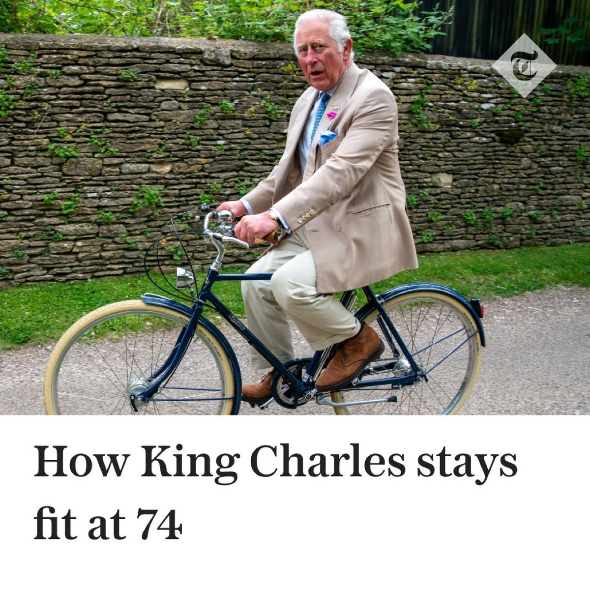 Justin Howthick on Twitter "I’ll eat my hat if that’s his real bike