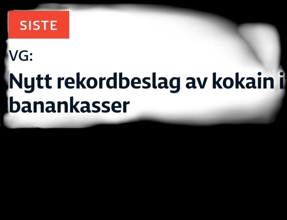 Hvem har ansvaret for å sørge for at kokainselgerne merker varene sine med at de kan inneholde spor av banan? instagr.am/p/CrGyFU_MNLW/