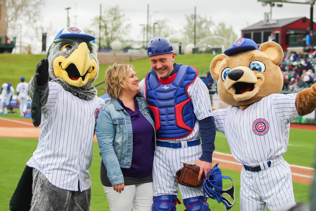 SBCubs's tweet photo. From First Pitch to Forever ❤️

Congrats Neil &amp; Maria on your engagement💍 https://t.co/jk9AGSD5Yu