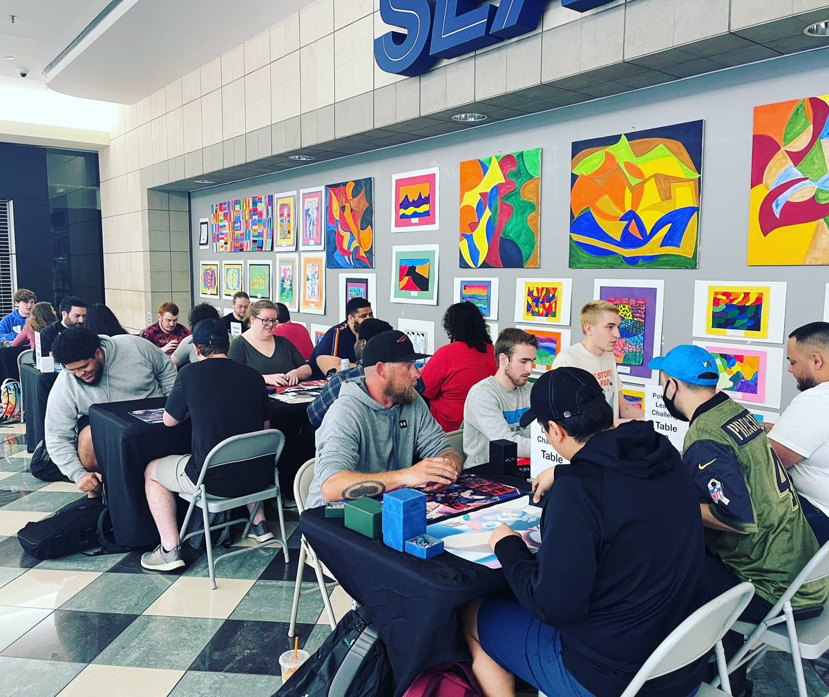 It feels good to be back!

With the return of Pokémon local events, we sold out this awesome event.

We cannot wait to continue hosting events for all games!

Geek Out with Unsettled Geeks!

#pokemontcg #pokemon #pokemonleaguechallenge #unsettledgeeks