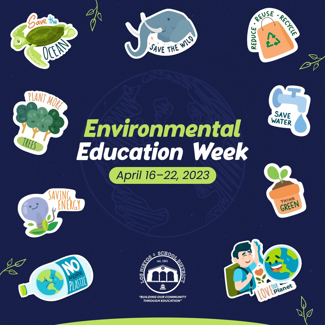 This National Environmental Education Week, we celebrate the efforts of educators & students alike in promoting sustainability & conservation. Let's continue to work to create a brighter, cleaner, & healthier future for our planet! 🌍💚

#RanchoSGES #EnvironmentalEducationWeek