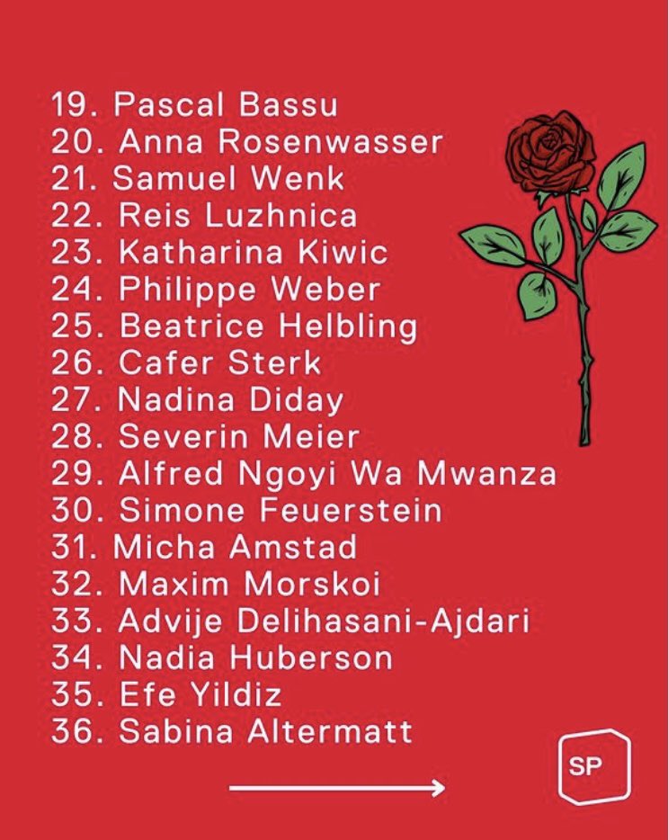 Es ist ein denkbar schöner Moment, um mich nach knapp fünf Jahren Pause auf Twitter zurückzumelden. 

Gestern wurde ich zusammen mit 35 anderen grandiosen Kandidierenden für die NR-Liste der @spzuerich aufgestellt. Was für eine Ehre!❤️

#nrw2023 #wirergreifenpartei