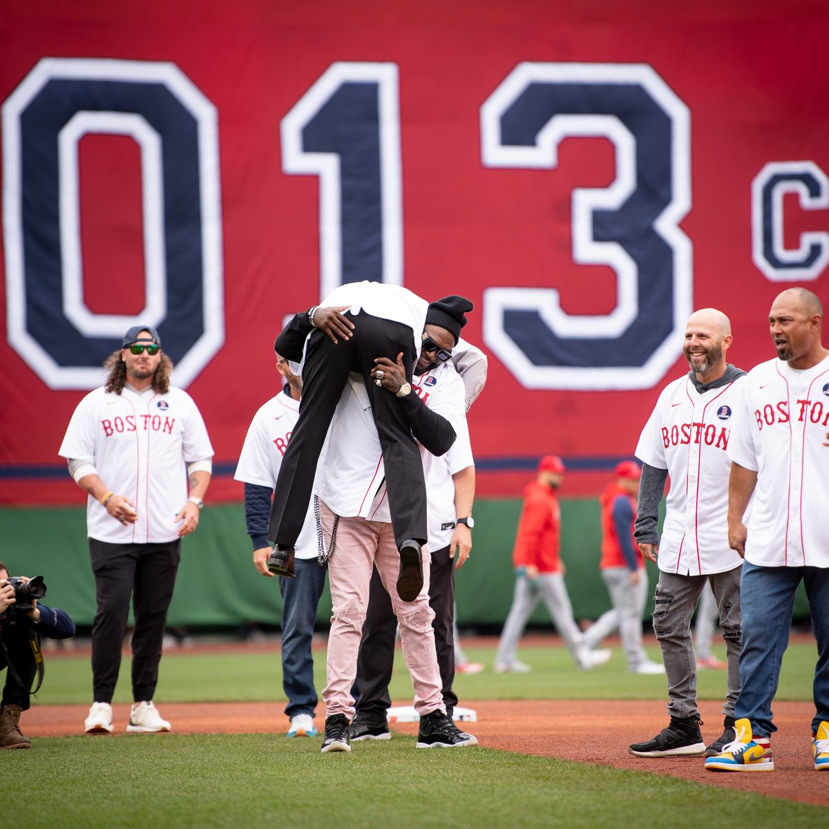 RedSox's tweet photo. Vintage Papi &amp; Koji. https://t.co/T7adxsXBG4