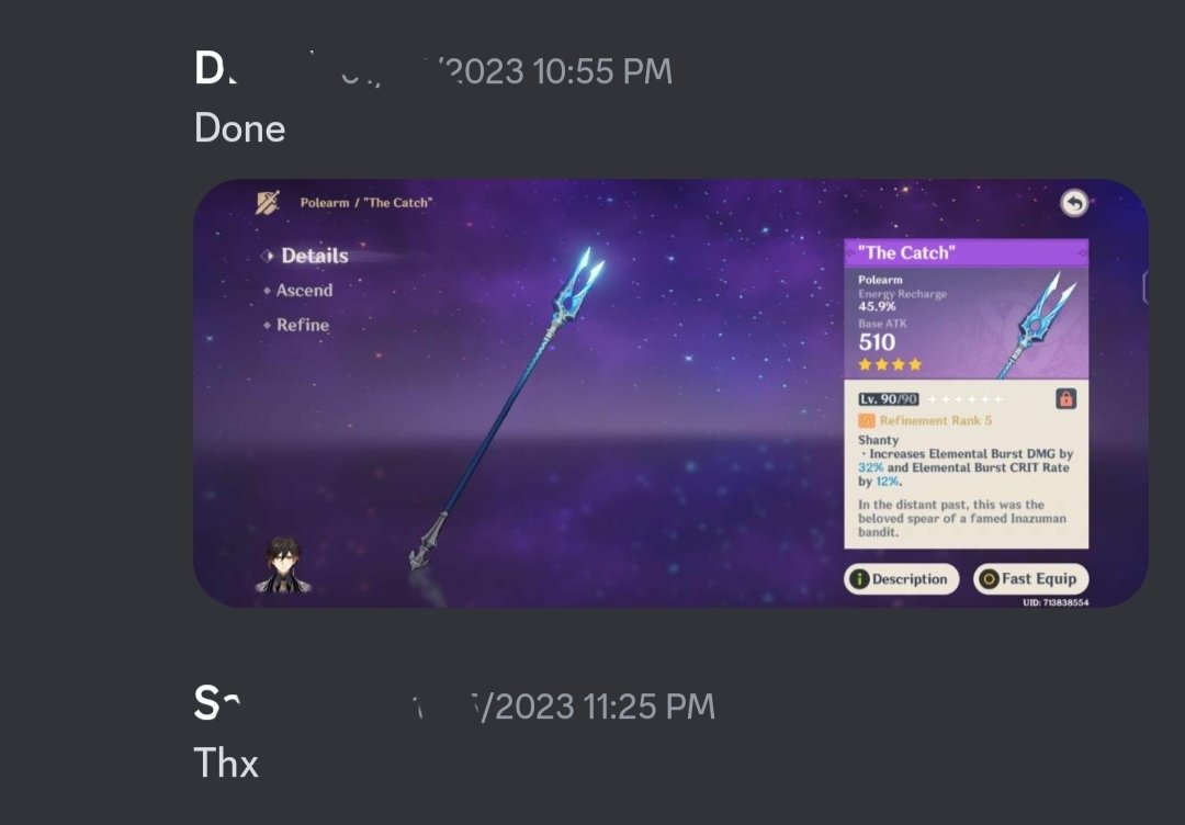 ECHOESOFTHEEART's tweet photo. Genshin Impact players, feeling bored with daily tasks? Worry not, I've got you covered! My services are perfect for newbies looking to become pro players. Doubting my authenticity? Check my proof! Let's embark on an exciting journey together towards greatness. #GenshinImpact https://t.co/ECFRSW2JpU