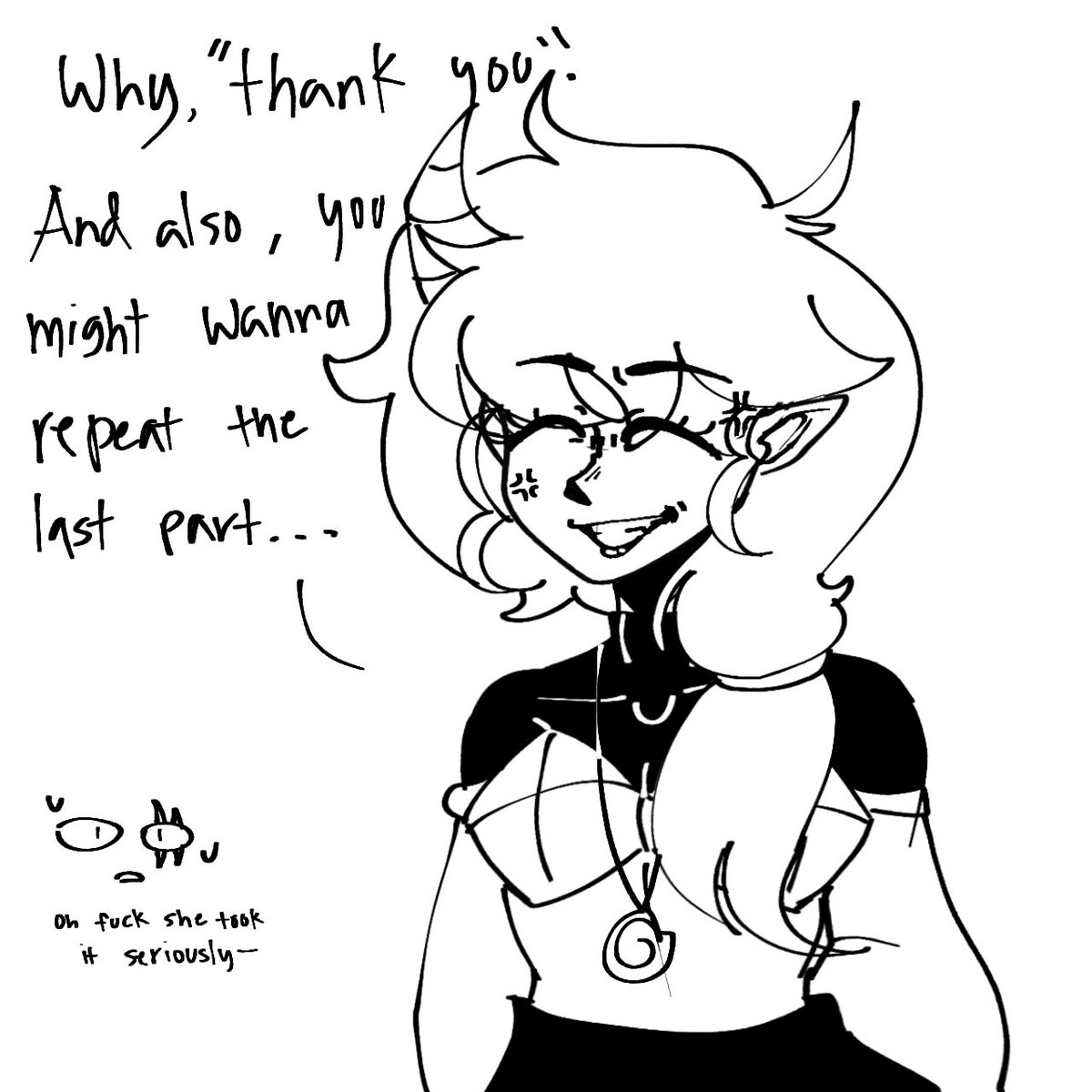 Funkin_OPM's tweet photo. So here's a little shitpost comic for OPM mod! that we made two years ago. piko messed up big time for messing with Perla! [Made by the lovely creator of the mod!] @WhenTheWen #FunkinOPM #FNFOPM #FNFOPMSWEEP  #fnfmod https://t.co/okuSJsStCv