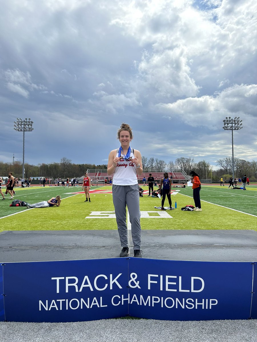 NATIONAL CHAMPION: 100M 🥇 Sarah MacDonald doubles to win the 100 in 12.93! The best to ever do it 🐐🐐🐐