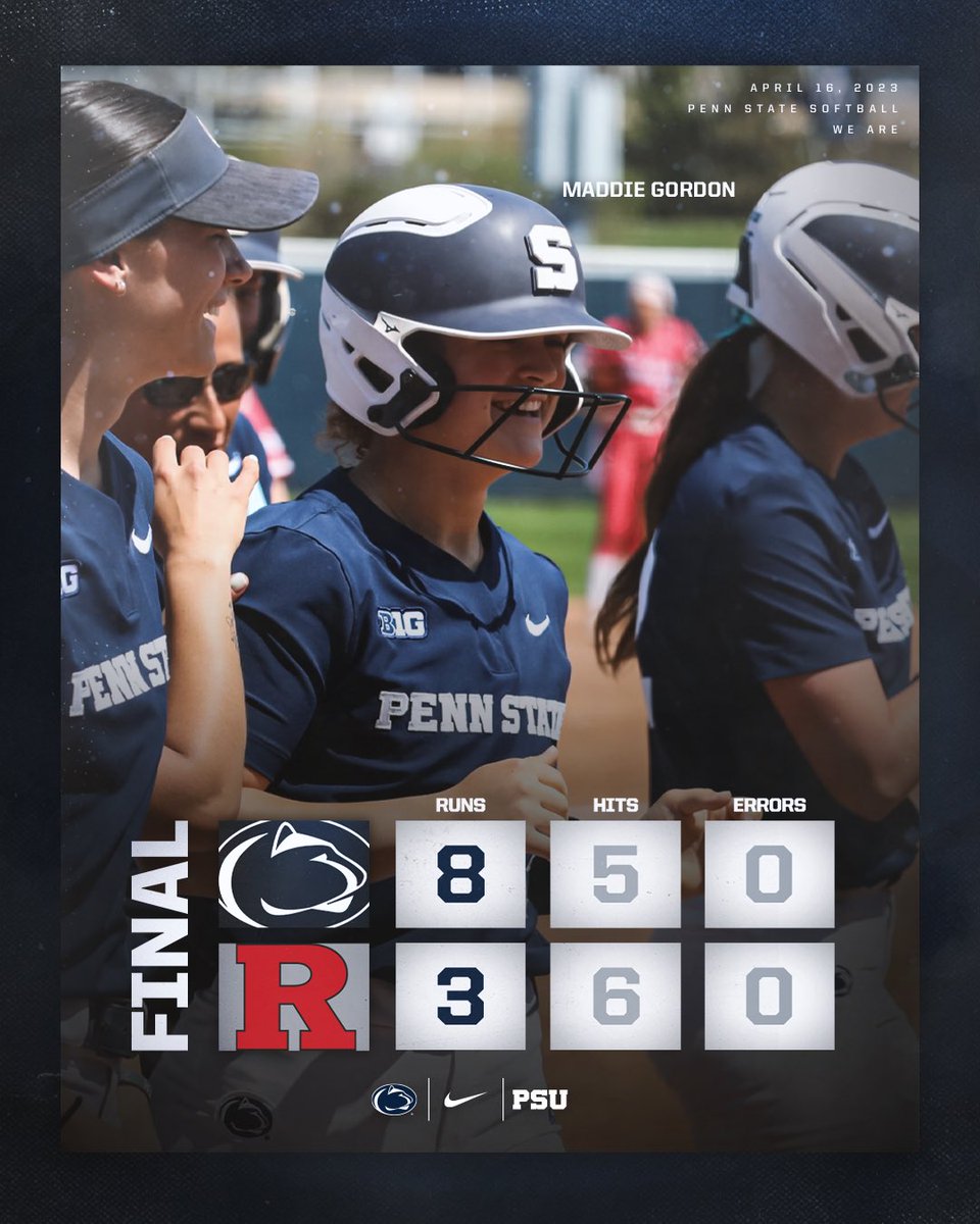 Penn State Softball tweet media