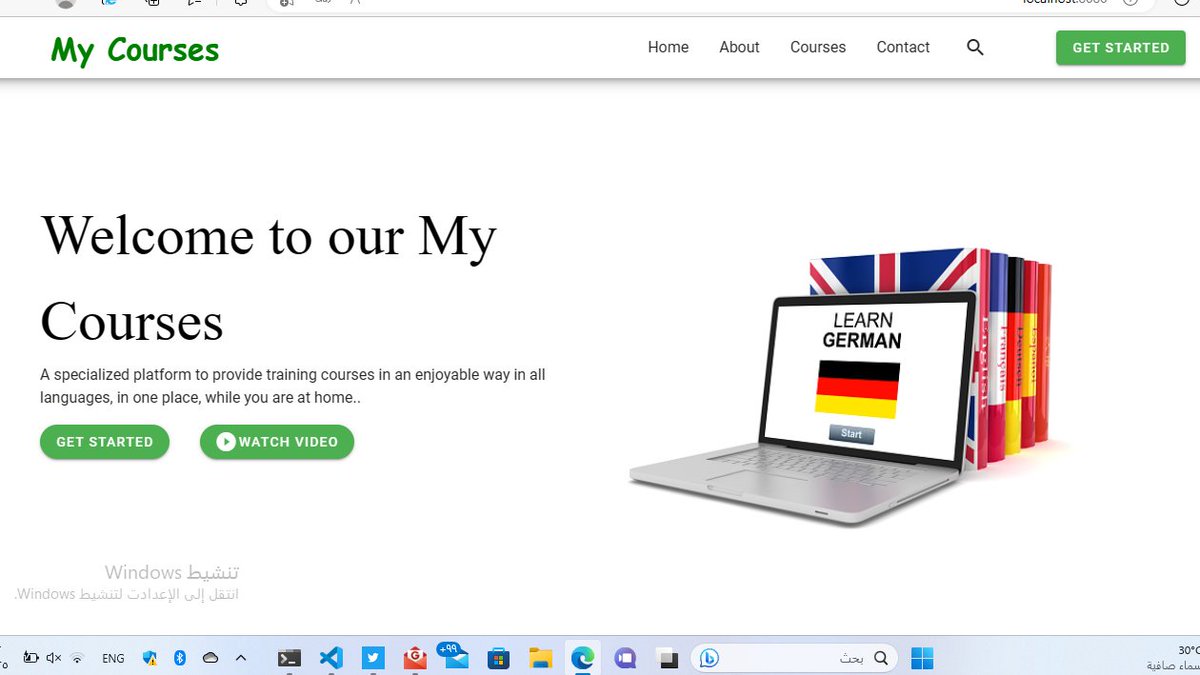 Program_IT_'s tweet photo. تصميم و برمجه جديده 😍استخدمت vue.js
#websites https://t.co/gEYK6Rpo82
