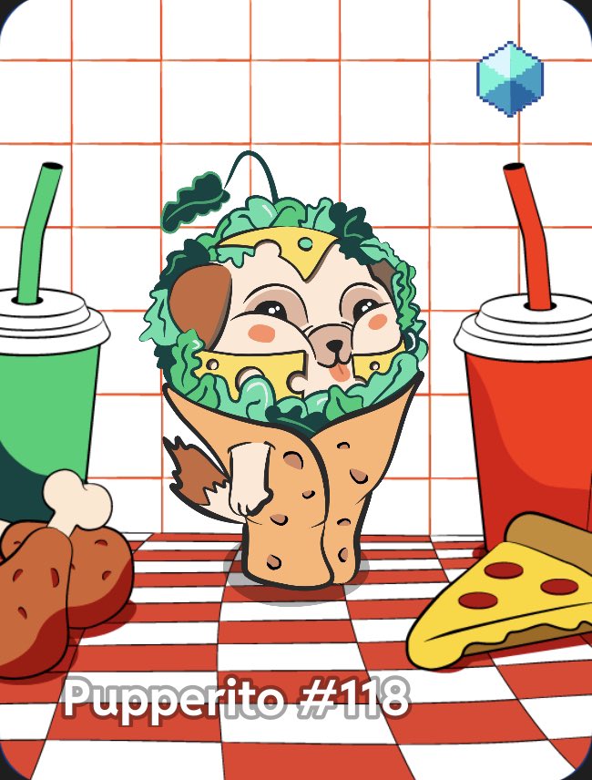 usablethinking's tweet photo. If you don’t Pupperito you don’t Gen 3

Thank you @eleanorjam for this cute little beast! 🐶🌯

#RedditAvatars #redditcollectibles https://t.co/2DwdCwzhED