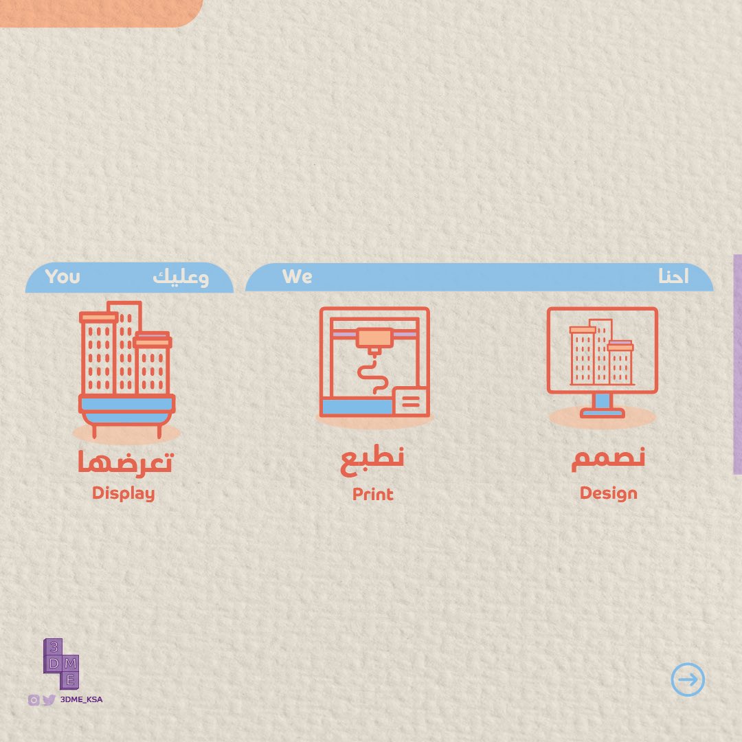 3DME_KSA's tweet photo. ايضًا نفيد زملاءنا المصممين المعماريين 🏢💜!

We can as well help our fellow architectural designers 🏢💜! 

#3dprinting #3dmodeling #3ddesign #architecture #architecturaldesign #طباعة_ثلاثية_الابعاد #تصميم_ثلاثي_الأبعاد #تصميم_معماري #مباني https://t.co/sNNLxjt2Pp