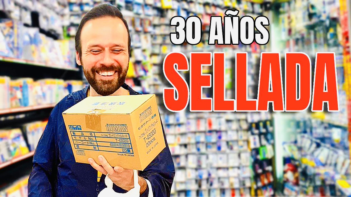 En el vídeo de hoy, viajamos por OSAKA en busca de videojuegos y seguimos investigando el MISTERIO de los juegos de Saturn, Dreamcast y Playstation precintados
Aquí 👉youtu.be/ipkSx7PWqUA
¡GRACIAS por el like o el RT!