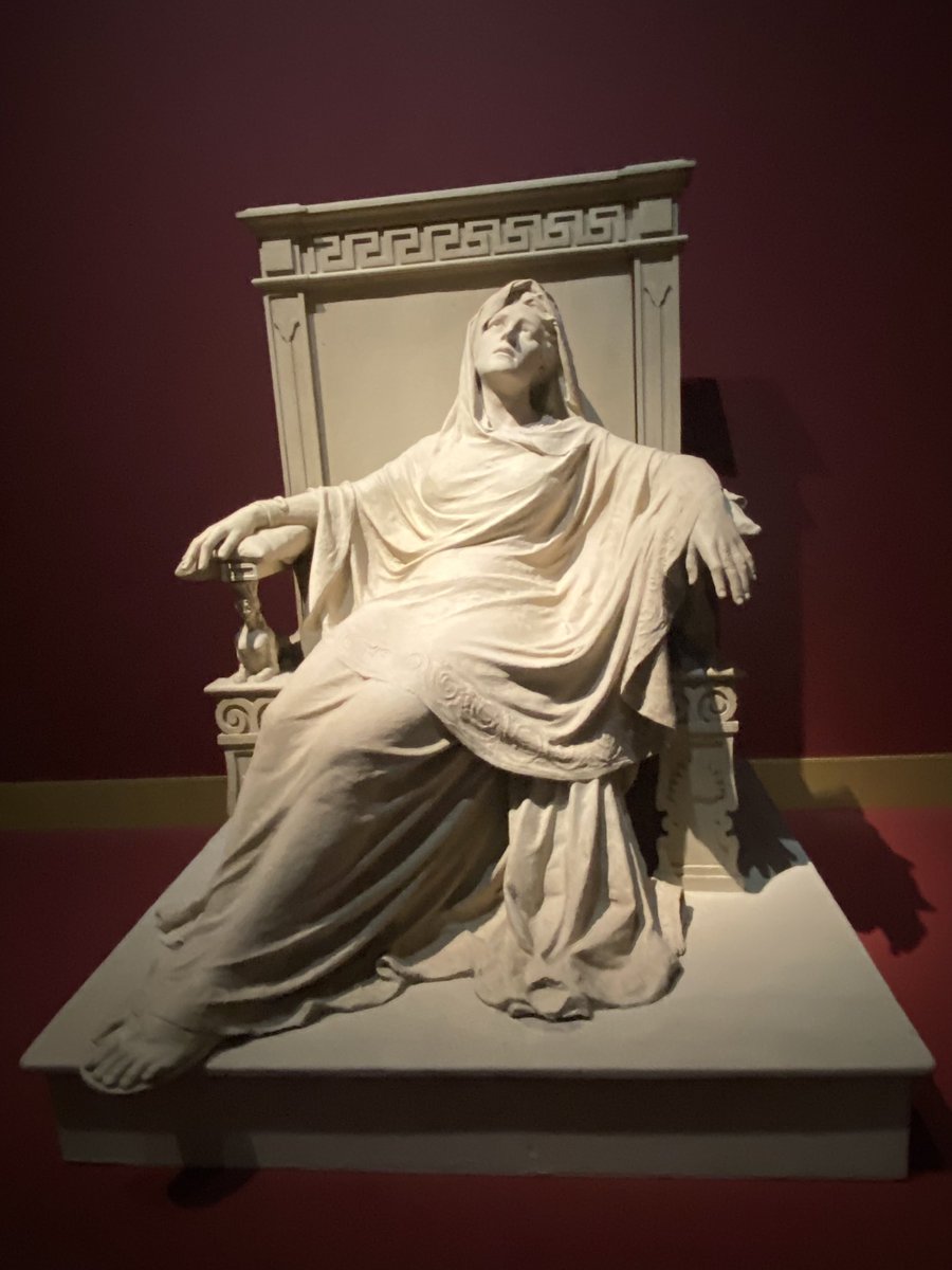 AHiribarrondo's tweet photo. « Rien n’est impossible, il faut le risquer » ~ #SarahBernhardt   [1844-1923] . Signature : « Sarah Bernhardt quand même » = sculptrice, actrice, peintre, ecrivaine, directrice, comédienne, star ⭐️ @PetitPalais_⁩ #exposarahbernhardt #toDare #toShare #toCare #Leadership https://t.co/Lndv4pi4vW