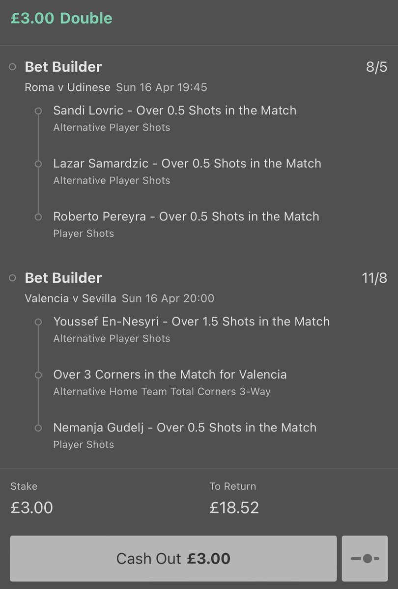 JaymessR's tweet photo. @AndyRobsonTips https://t.co/B6g5UgIKcr