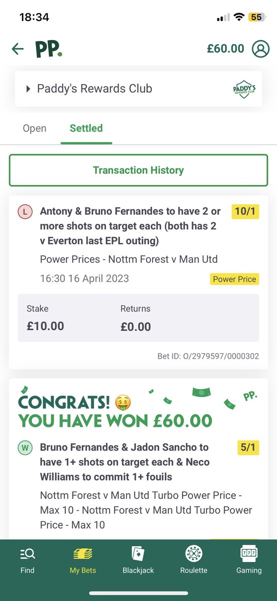 SeanStephen10's tweet photo. @paddypower  can u explain how one pays out and the other doesn’t ….. https://t.co/tCSUT8HEJK
