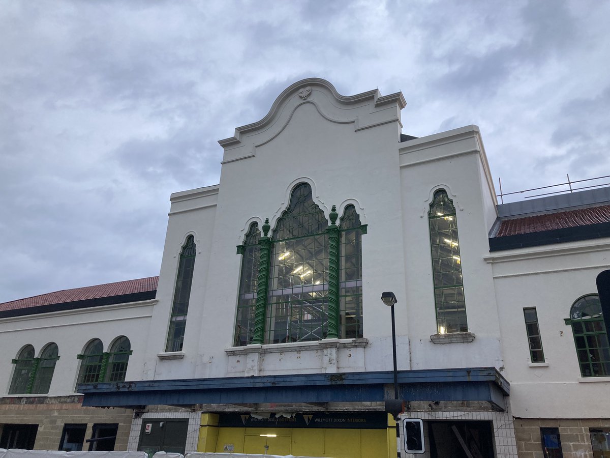 Still a work in progress but it looks wonderful! <a href="/sohotheatre/">Soho Theatre</a> #Walthamstow aka the former Granada Cinema