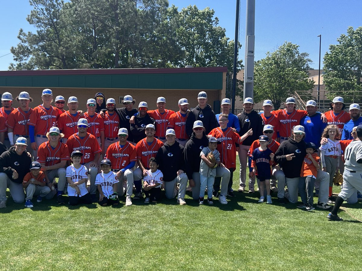 Huge shoutout to @WhitecapBseball for joining us for our annual Challenger event. What a great day!