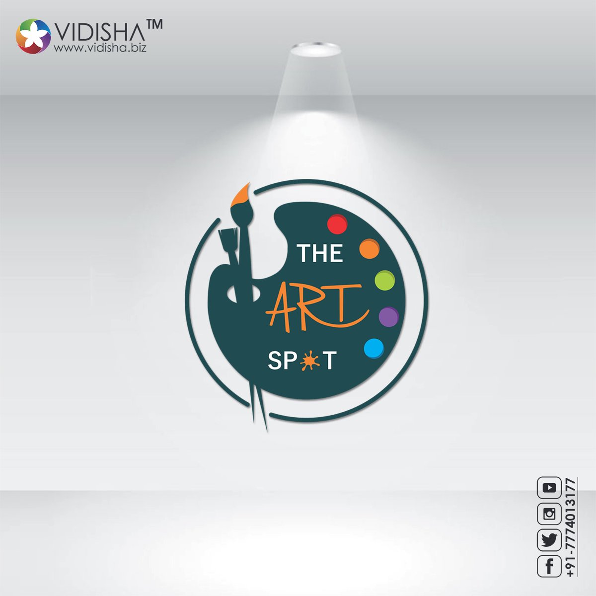 VidishaBiz's tweet photo. Logo Design for Art Studio and classes
To know more visit https://t.co/R7HdwQHBjT
#theartspot
#artsport #artlogo #logodesigner #logodesigns #vidishabiz #branding #artstudio #hobbyclass #hobbyartist https://t.co/ENG3lJNCml