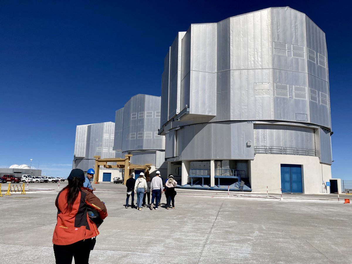 Astronomers' Paradise: Paranal Observatory, Chile
<a href="/ESO/">ESO</a> <a href="/ESO_Chile/">ESO Chile</a> #VISTA #VLT #ParanalObservatory with <a href="/astro_ann/">Anitha Raj</a> (Anitha), Debasish and Navya.