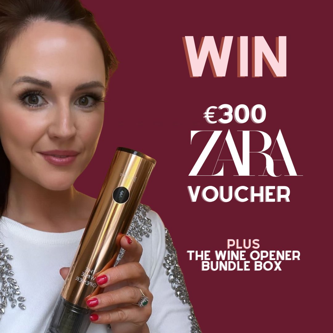 Wound you like to WIN a €300 ZARA VOUCHER 🥰
Just pop over to my Instagram here to enter: bit.ly/3Mmd160 ❤️❤️❤️