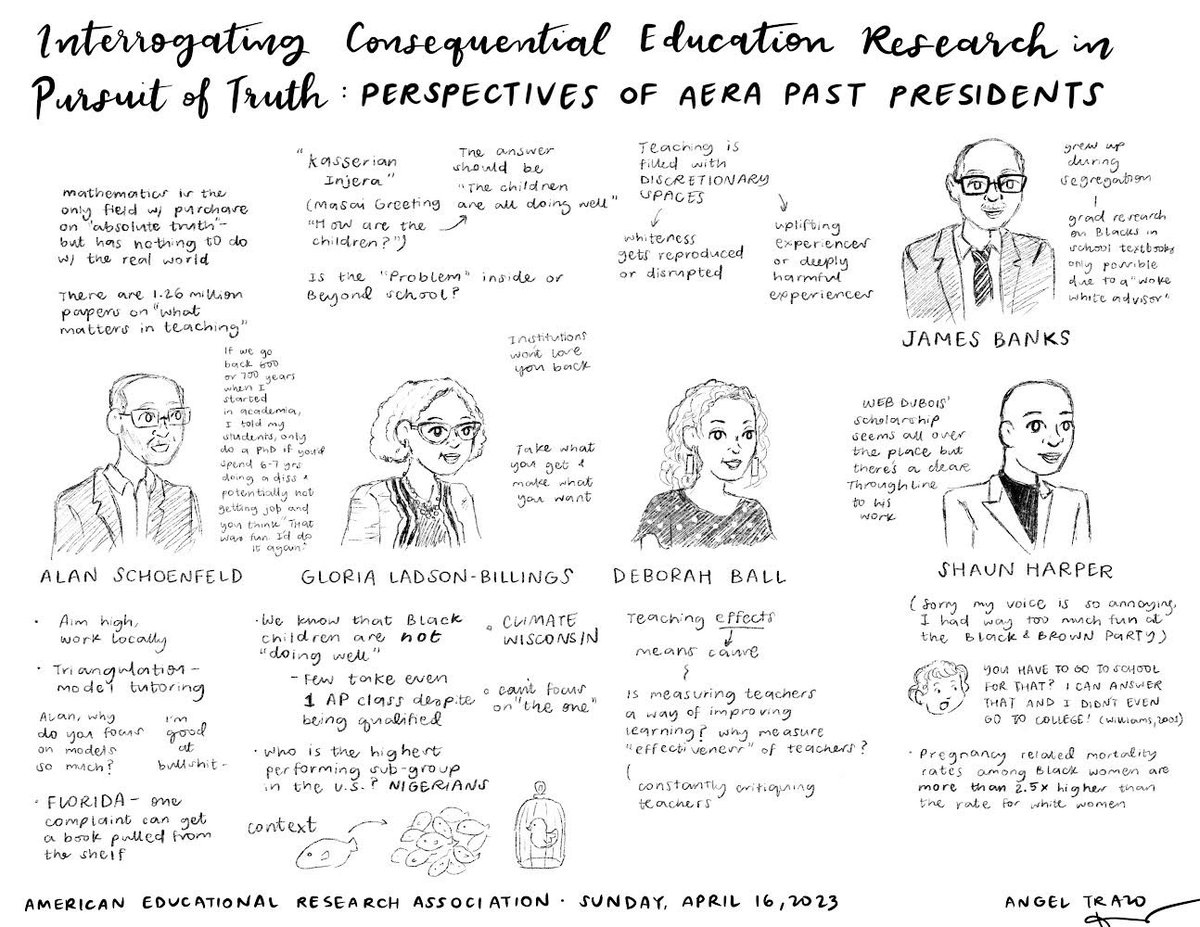 angel_trazo's tweet image. And that’s a wrap on my first #AERA23 So inspired by y’all @AERA_EdResearch 
#AngelsConferenceNotes