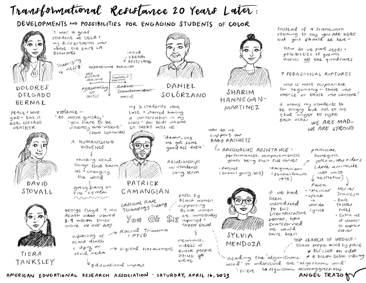 angel_trazo's tweet image. And that’s a wrap on my first #AERA23 So inspired by y’all @AERA_EdResearch 
#AngelsConferenceNotes
