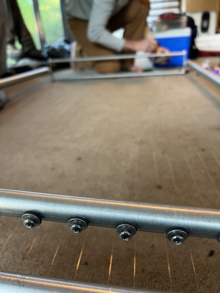 AshBCable's tweet photo. is there anything more annoying than restringing a harp trap?? https://t.co/vL6cfmDpoN