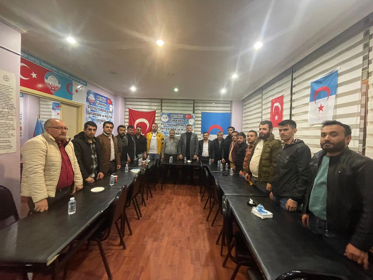 BeydiliDernegi's tweet photo. Teşrifleriyle bizlereli onurlandıran Yesevi Alperenler derneği Genel başkanı Sayın Kürşat Mican beyfendiye teşekkür ederiz @kursatmican @suleymansoylu @DrSavasUnlu https://t.co/n9Gf7No35S