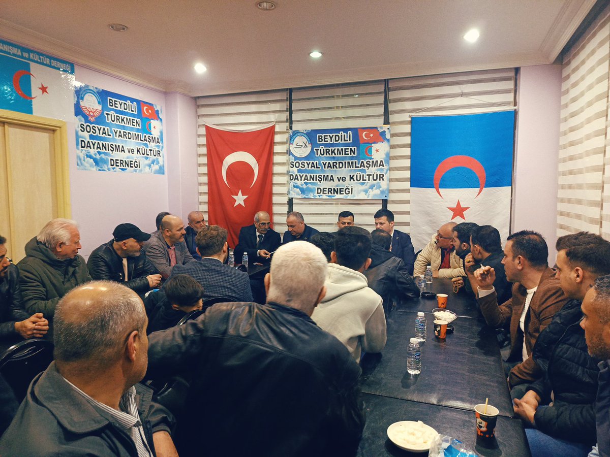 BeydiliDernegi's tweet photo. Ziyaretleriyle bizleri onurlandıran MHP Bayrampaşa ilçe Başkanı Sayın av. İsmail arslan beye teşekkür ederiz @suleymansoylu @av_ismail61 @DrSavasUnlu https://t.co/KCJzlM3fFB