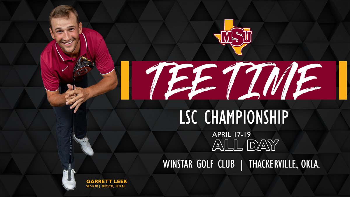 MSUMustangs's tweet photo. ⛳️ PREVIEW | Mustangs looking defend LSC title this week at WinStar Golf Club #StangGang

🔗 https://t.co/fz62LGJTCA https://t.co/Wh7Uh2fNXe