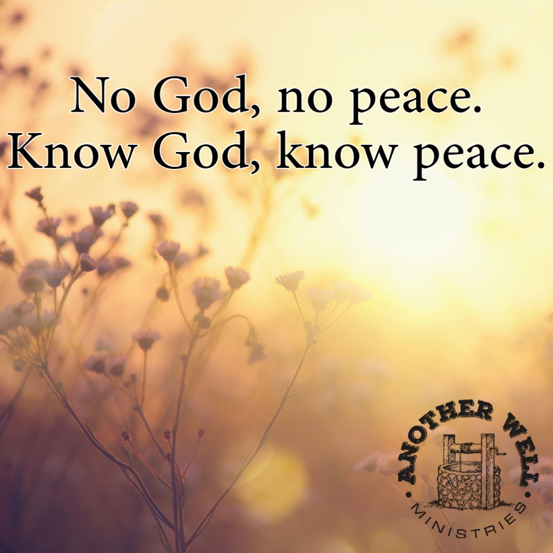 True peace can be found in God. 

#God #Godisgood #faith #havefaith #believe #hope #trust #truth #trustGod #church #Christian #Christianity #Bible #Scripture #amen #peace #knowGod #peacefromGod #Godofpeace #Godspeace