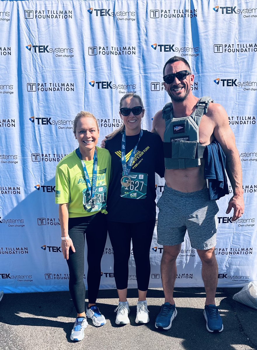 Kristen Corona (@kristenmcorona) on Twitter photo Incredible weekend in Phoenix supporting the legacy of Pat Tillman & running 4.2 miles in his honor. Funds raised from this event support the Tillman Scholar program, an academic scholarship for military service members, veterans and spouses. <a href="/TEKsystems/">TEKsystems</a> <a href="/pattillmanfnd/">Pat Tillman Fnd</a> #PatsRun Incredible weekend in Phoenix supporting the legacy of Pat Tillman & running 4.2 miles in his honor. Funds raised from this event support the Tillman Scholar program, an academic scholarship for military service members, veterans and spouses. <a href="/TEKsystems/">TEKsystems</a> <a href="/pattillmanfnd/">Pat Tillman Fnd</a> #PatsRun