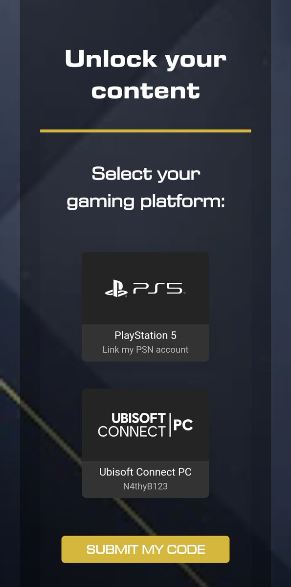 njblower1's tweet photo. @NottNemesis @PlayXDefiant Do you think this is why I can't redeem my code for xbox, only has ps5 and pc as options https://t.co/oQNWJSoR1K