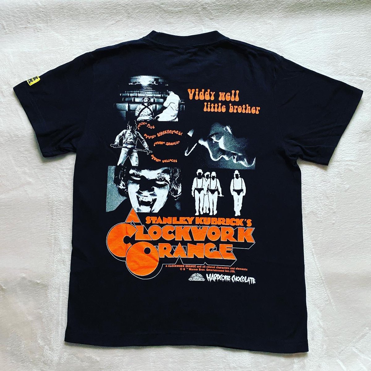 heavyduty_'s tweet photo. 時計じかけのオレンジ
A Clockwork Orange (1971)
#movietshirt
#aclockworkorange
#stanleykubrick
#anthonyburgess
#malcolmmcdowell
#alexdelarge
#nadsat
#warnerbrothers
#ハードコアチョコレート https://t.co/yUWEXNVPFc