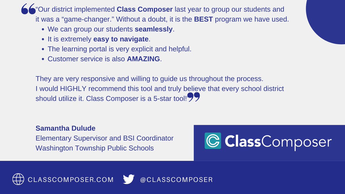 What a difference <a href="/Classcomposer/">Class Composer</a> can make for your school. Hear from an administrator about the benefits of bringing Class Composer and get started with it today! classcomposer.com #education #edchat #edtech #elemchat #suptchat <a href="/thriveinedu/">💥 ThriveinEDU Consulting #AI #STEM #ARVR</a>