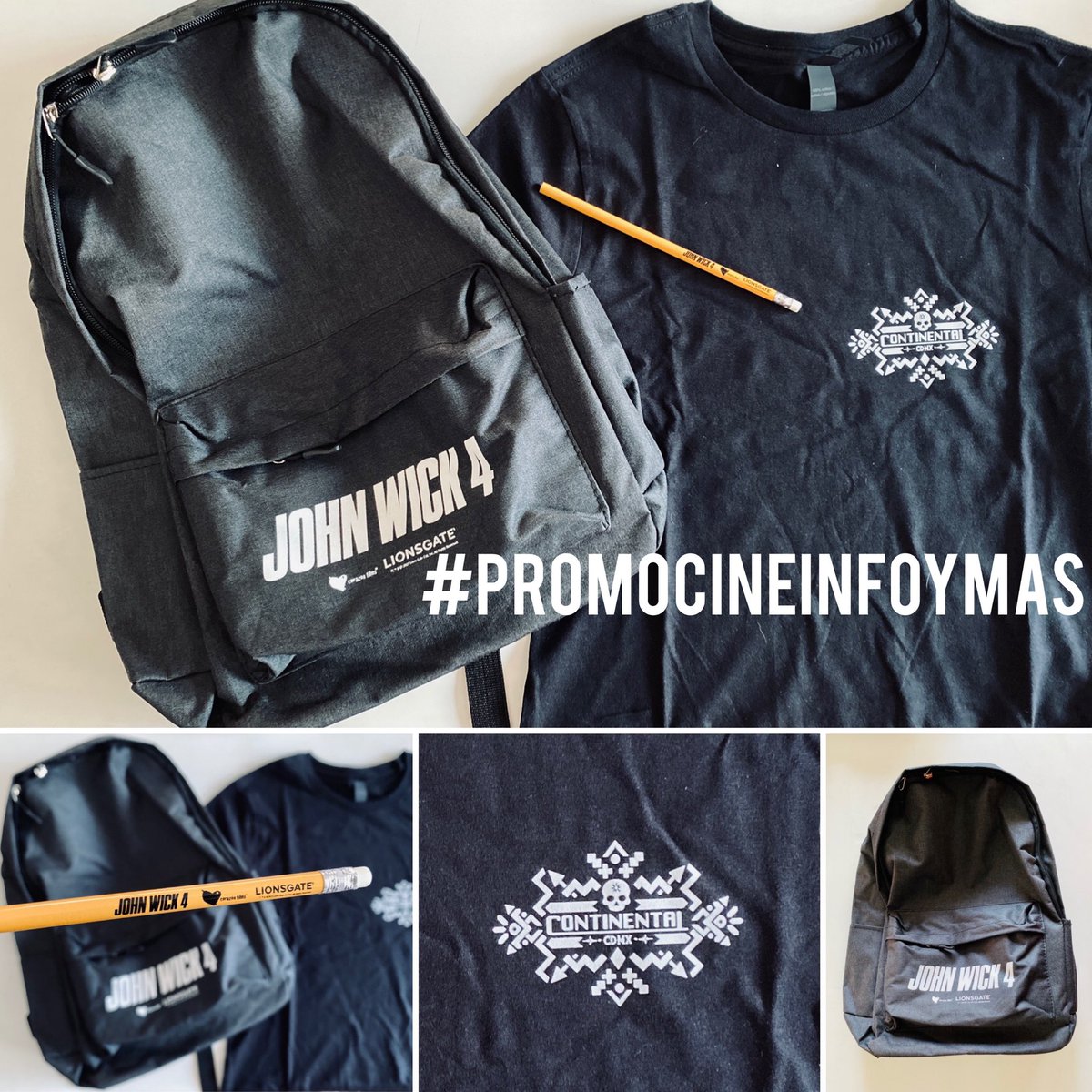 Cineinformacion's tweet photo. Tenemos kits parte de @CorazonFilms por el gran éxito de #JohnWick4 
1️⃣ Ser nuestro seguidor en redes sociales 
2️⃣ Enviar a cineinformacion@gmail.com tu nombre completo y redes sociales 
3️⃣ Menciona 3 de los #datoscuriosos de la película de nuestra página 
#promocineinfoymas #jw4 https://t.co/Bi3l2oTVW7