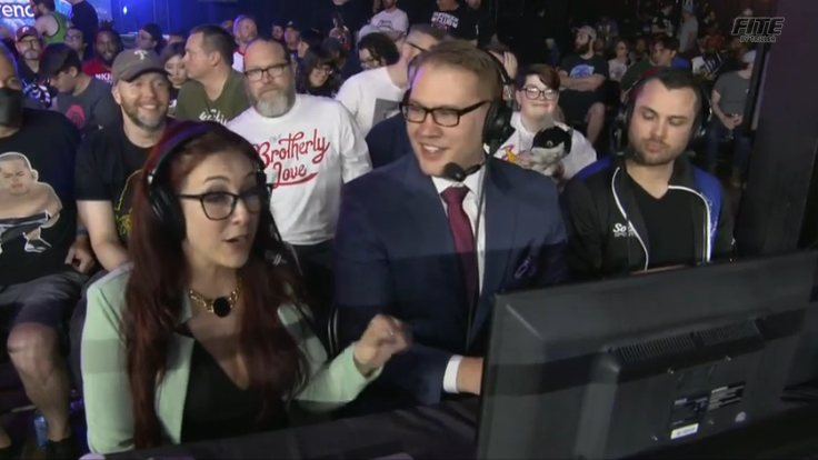 Commentary highlights of the weekend have to be @itsvedatime standing up against gambling on professional wrestling and having a strong stance against kicking children.

#NJCollision