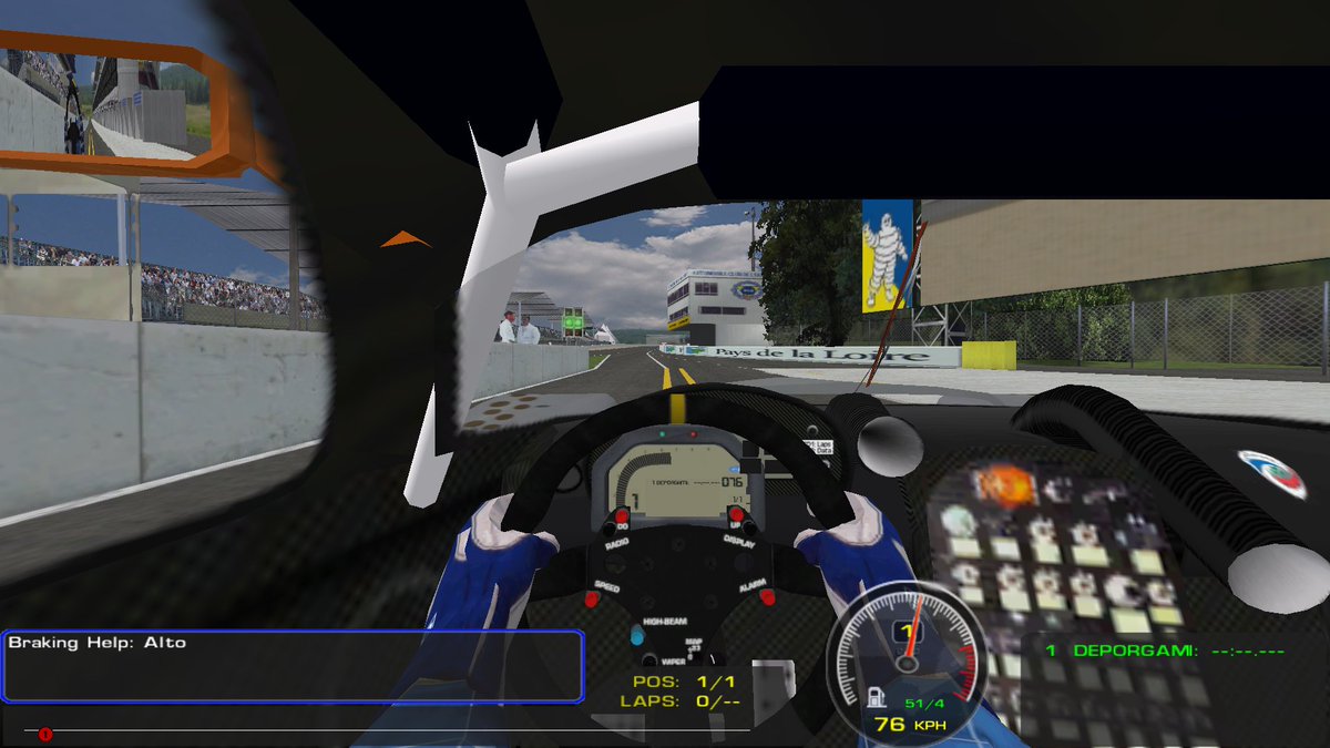 DEPORGAMING's tweet photo. 🏁🏎️Corriendo en rfactor con el Ferrari🏎️🏁

#Simracing #Ferrari #rfactor #simulador https://t.co/4ODLNZD4AD