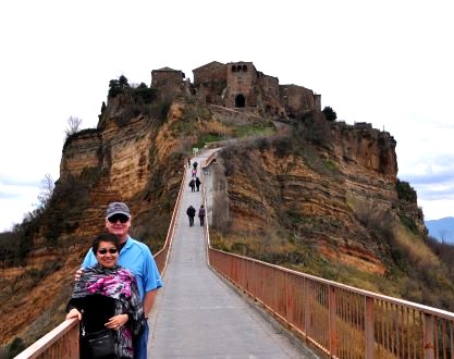 “Why Soriano Nel Cimino Is One Of My Favorite Places in Italy.” #7 Civita, 75 miles N of Rome, 45 min from Soriano, on a small plateau of volcanic tuff whose edges began to fall from a major earthquake in the 17th century, is now just an island hill. rvcruisinglifestyle.blogspot.com/2023/04/travel…