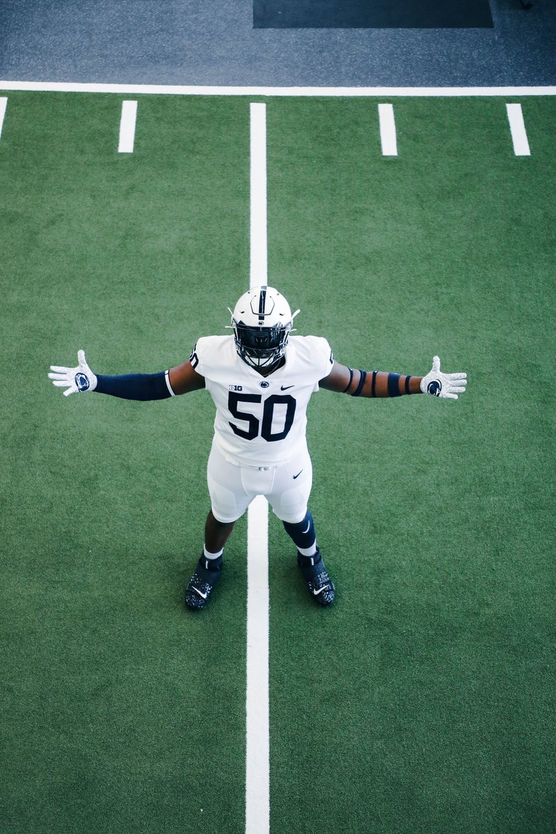 WilliamSatt50's tweet photo. Visited Penn state for their Blue-White and got to connect with the Players, Coaches and commits. Enjoyed my time there @CoachTrautFB @CoachDScott1 @coachjfranklin https://t.co/tJq7Umzf3l