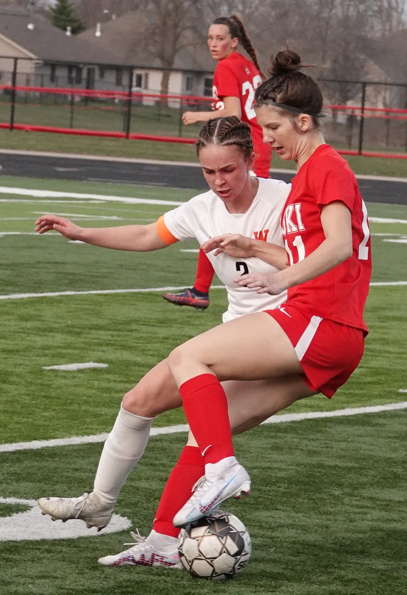 MRode23's tweet photo. Pulaski, West De Pere girls soccer recap from April 14 -

https://t.co/81DEWpcgsn https://t.co/ince5zPBce