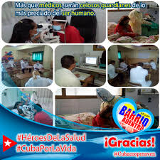 A diario los jóvenes colaboradores en Venezuela escriben páginas de heroicidad, altruismo y alta responsabilidad. #20AniversarioBarrioAdentro #CubaPorLaVida #CubaCoopera <a href="/cubacooperaven/">Brigada Médica Cubana en Venezuela</a> <a href="/MINSAPCuba/">Ministerio de Salud Pública de Cuba</a> <a href="/japortalmiranda/">José Angel Portal Miranda</a> <a href="/MinSaludVE/">MPPSalud</a> <a href="/MagaGutierrezV/">Magaly Gutiérrez Viña</a>