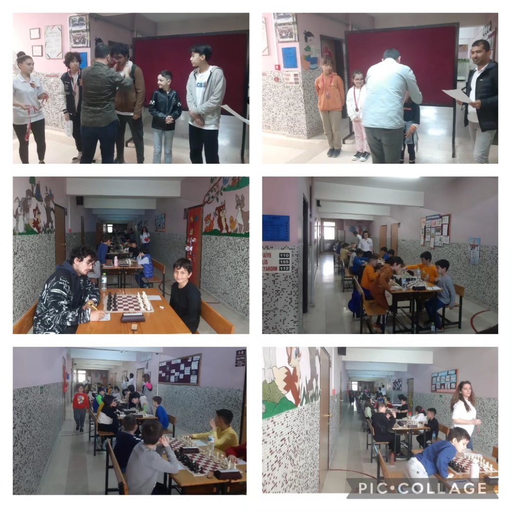 POLİS HAFTASI SATRANÇ TURNUVASI
Kemal Sabriye Ocakçı İlkokulu olarak Bartın Satranç İl Temsilciliği tarafından gerçekleştirilen "Polis Haftası Satranç Turnuvası"na ev sahipliği yaptık. Turnuvaya katılan tüm sporcuları tebrik ediyor, başarılarının devamını diliyoruz.