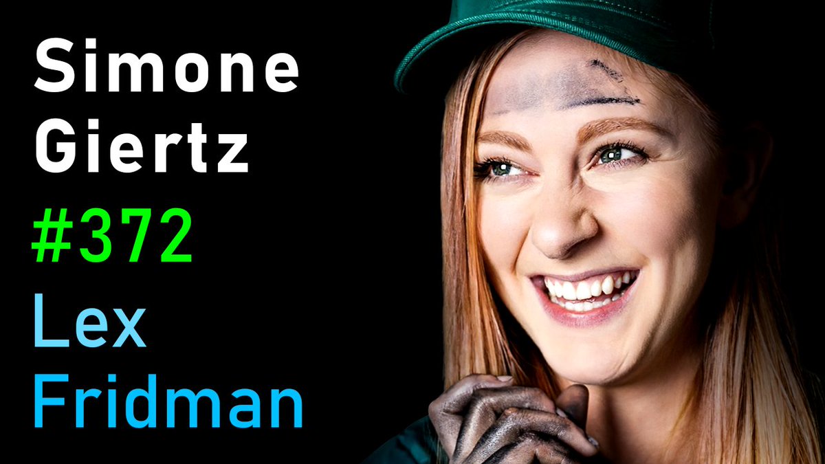 Lex Fridman (@lexfridman) on Twitter photo Here's my conversation with <a href="/SimoneGiertz/">Simone Giertz</a>, an engineer and roboticist famous for a combination of humor & brilliant creative design. I've been a fan of hers for a long time, so it was a big honor & pleasure for me to finally get a chance to chat with her! youtube.com/watch?v=OgIo36… Here's my conversation with <a href="/SimoneGiertz/">Simone Giertz</a>, an engineer and roboticist famous for a combination of humor & brilliant creative design. I've been a fan of hers for a long time, so it was a big honor & pleasure for me to finally get a chance to chat with her! youtube.com/watch?v=OgIo36…