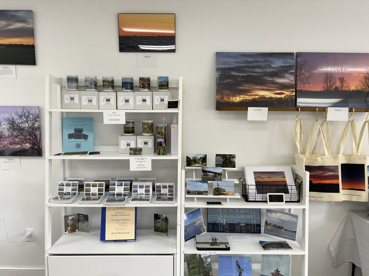 ShoreToBeFun's tweet photo. Just some of my Chesapeake Country items at 103 West Sunset in Greensboro, MD 

Prices on my stuff is negotiable and customizable. https://t.co/LtYfCJU8Qt