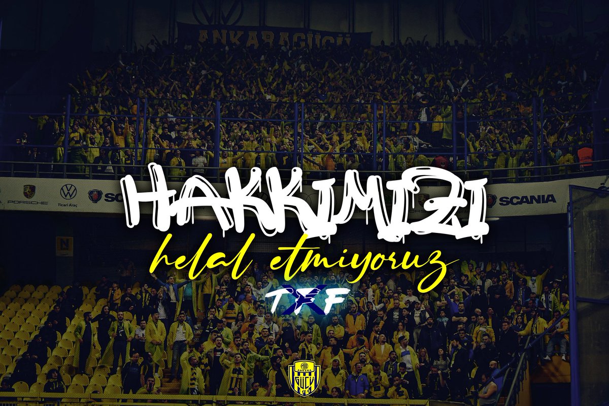 "Adaletsiz" olduğunuzu belli etmeniz durumun ciddiyetini ve futbolun nasıl bir hal aldığını bir kez daha gösterdi...

HAKKIMIZI HELAL ETMİYORUZ! ❌ <a href="/TFF_Org/">TFF</a> 

#Adalet