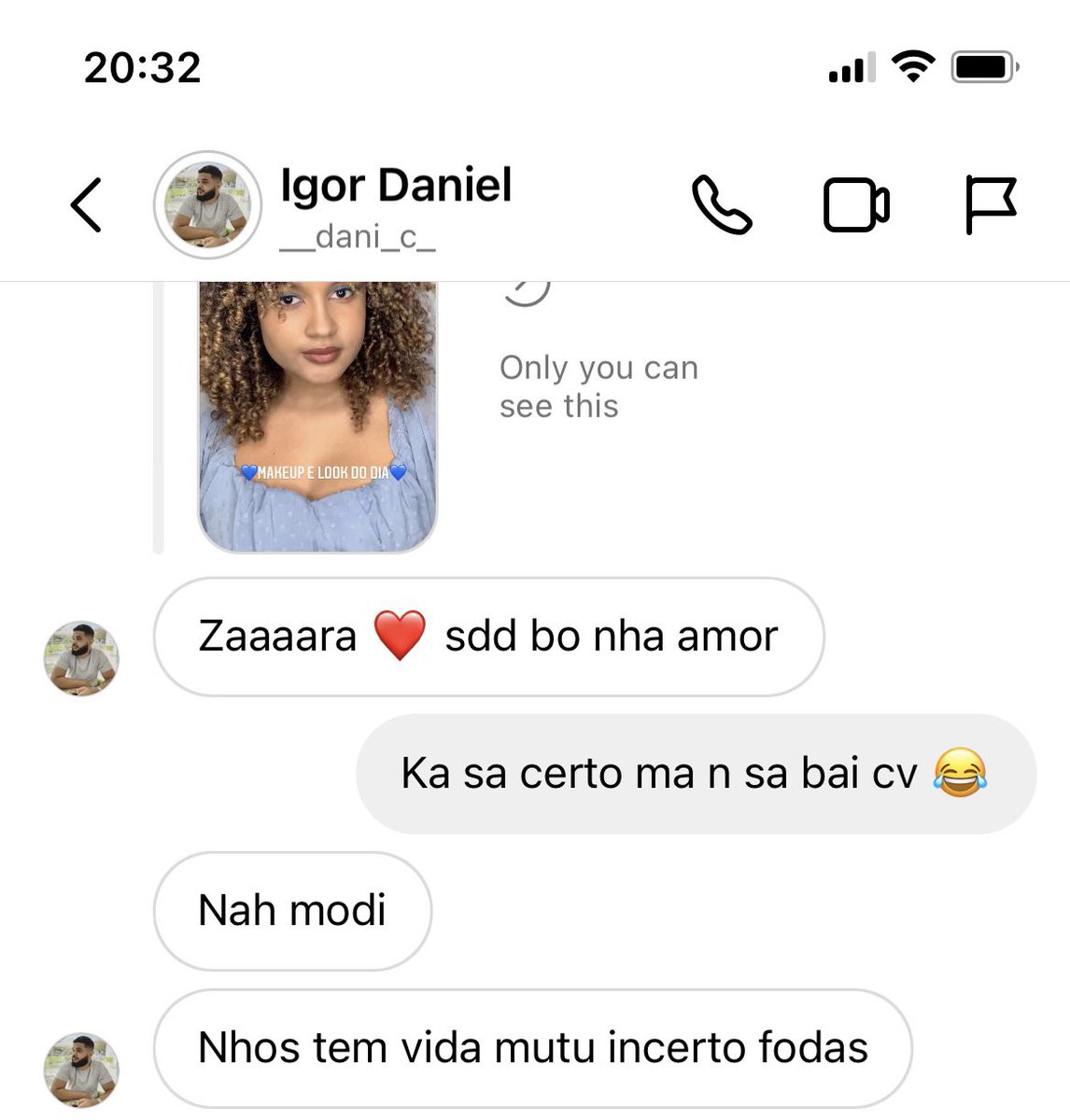 Pake inimigos su tem um irmon mas bedju 😂🥲