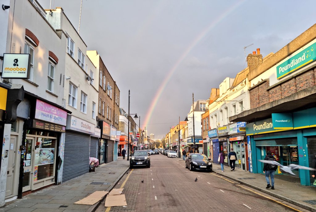 Roman Road rainbow 🌈  (yesterday) 😍
