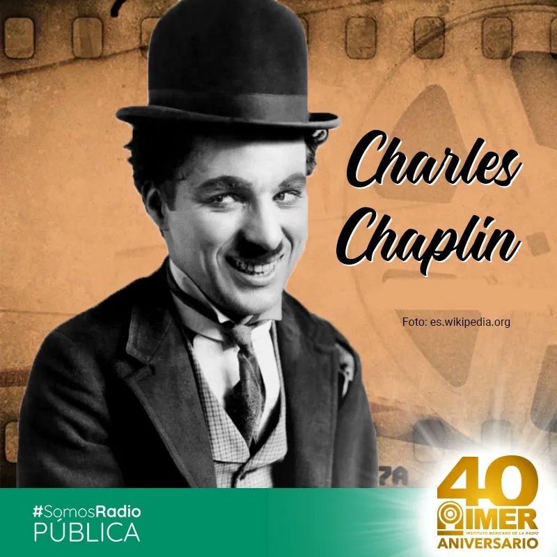 #UnDíaComoHoy nació Charles Chaplin, uno de los grandes genios de la historia del séptimo arte. Participó aproximadamente en cien películas, destacan:
🎬 El vagabundo
🎬 Luces en la ciudad
🎬 El circo
🎬 El gran dictador
🎬 La quimera del oro

#CulturaEnUnClick