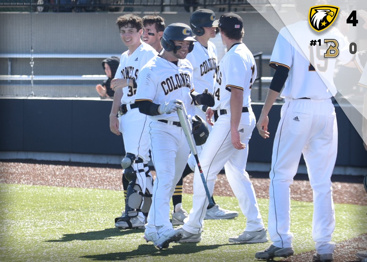 ⚾️ | Josh Cunningham's 2️⃣-run homer lifts <a href="/CentreBaseball/">Centre Baseball</a> past Division III's #1-ranked team. 🥳 #RollKerns 
centrecolonels.com/news/2023/4/16…
